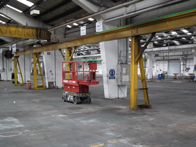 crane support steel