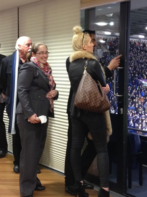 Helen Flanagan at West Bromwich Albion