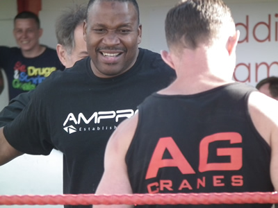Former twice World Champion Tim Witherspoon