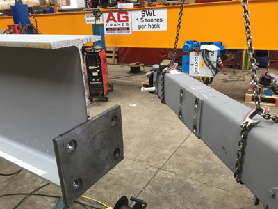 building a gantry crane