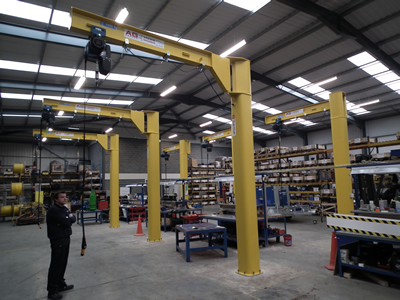 pillar crane anchor bolts